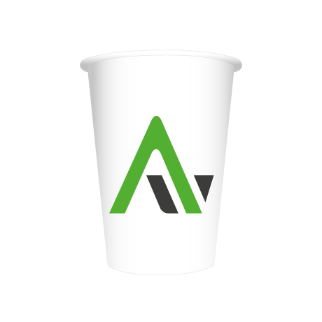 Pappbecher BIO | 220 ml einwandig | rundum bedruckt